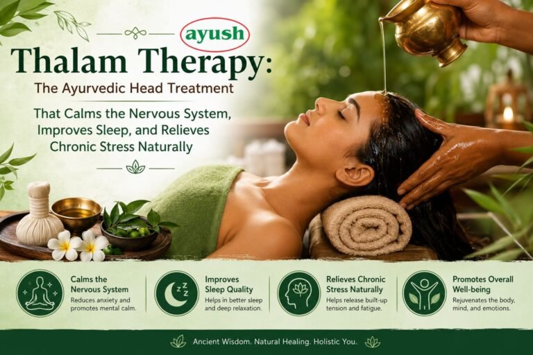 Ayurvedic stress relief therapy Singapore